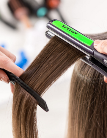 Speedy Titanium Flat Hair Iron - Hair Straightener